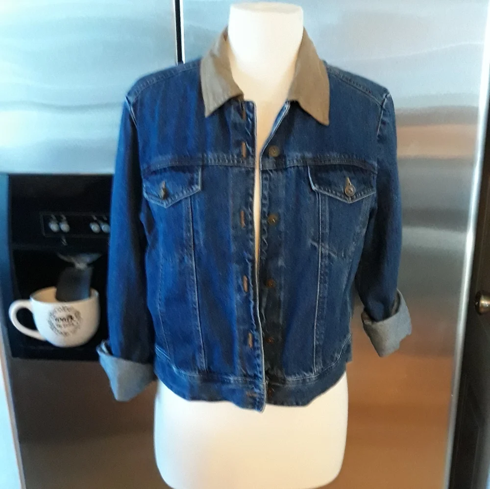 Ease Sport Denim Jacket. A606 - Picture 1 of 4